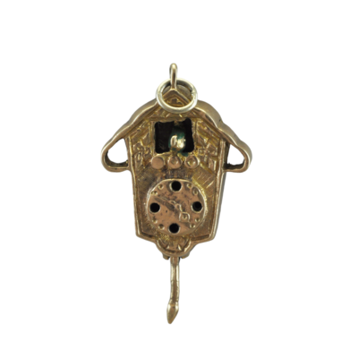 9ct Gold Cuckoo Clock Charm