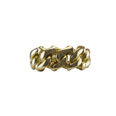 18ct Chain Link Ring