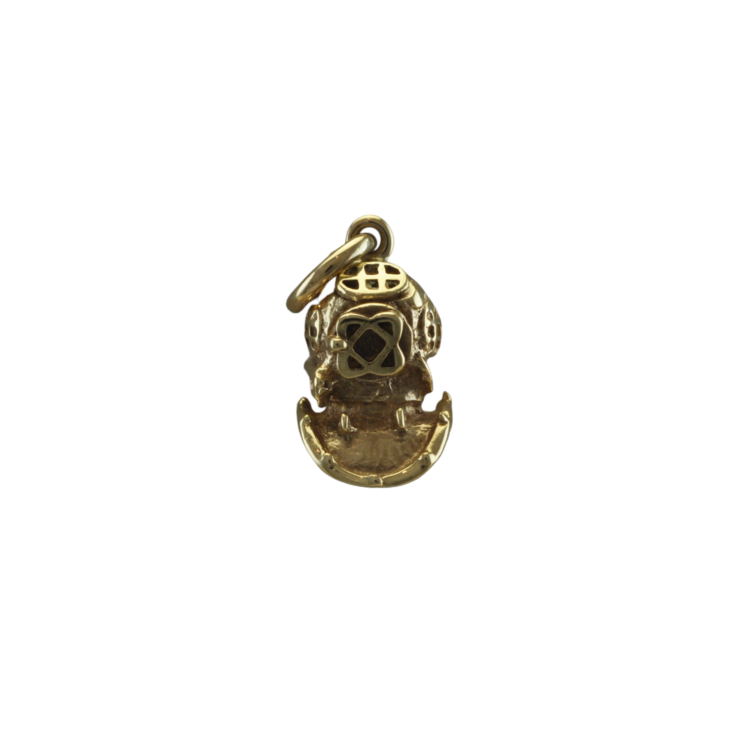 9ct Gold Deep Sea Divers Helmet Charm