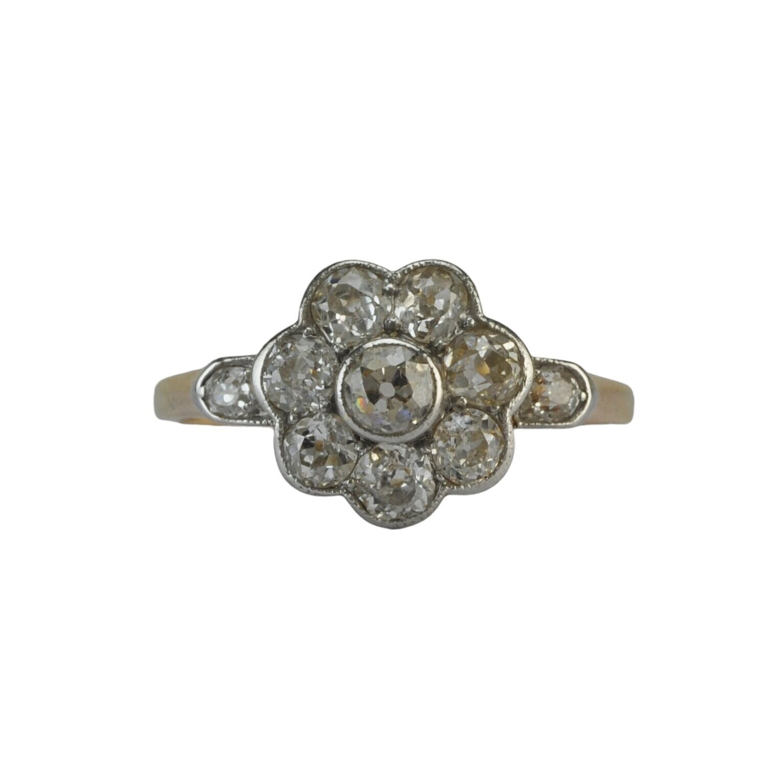 Antique Diamond Cluster Ring - RESERVED