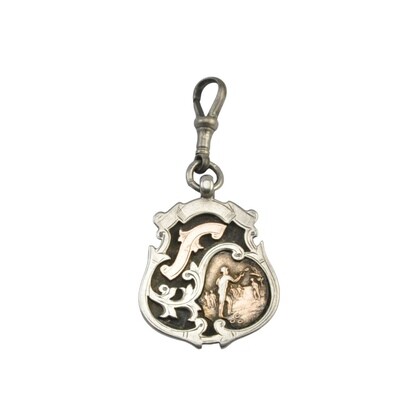Silver Ring Toss Fob