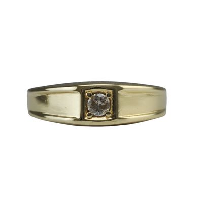 1980s Diamond Set Ring