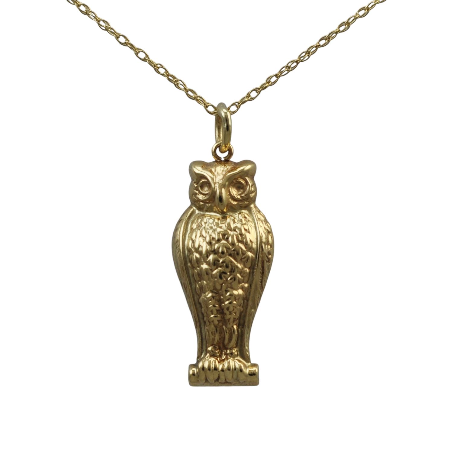 9ct Gold Owl Charm