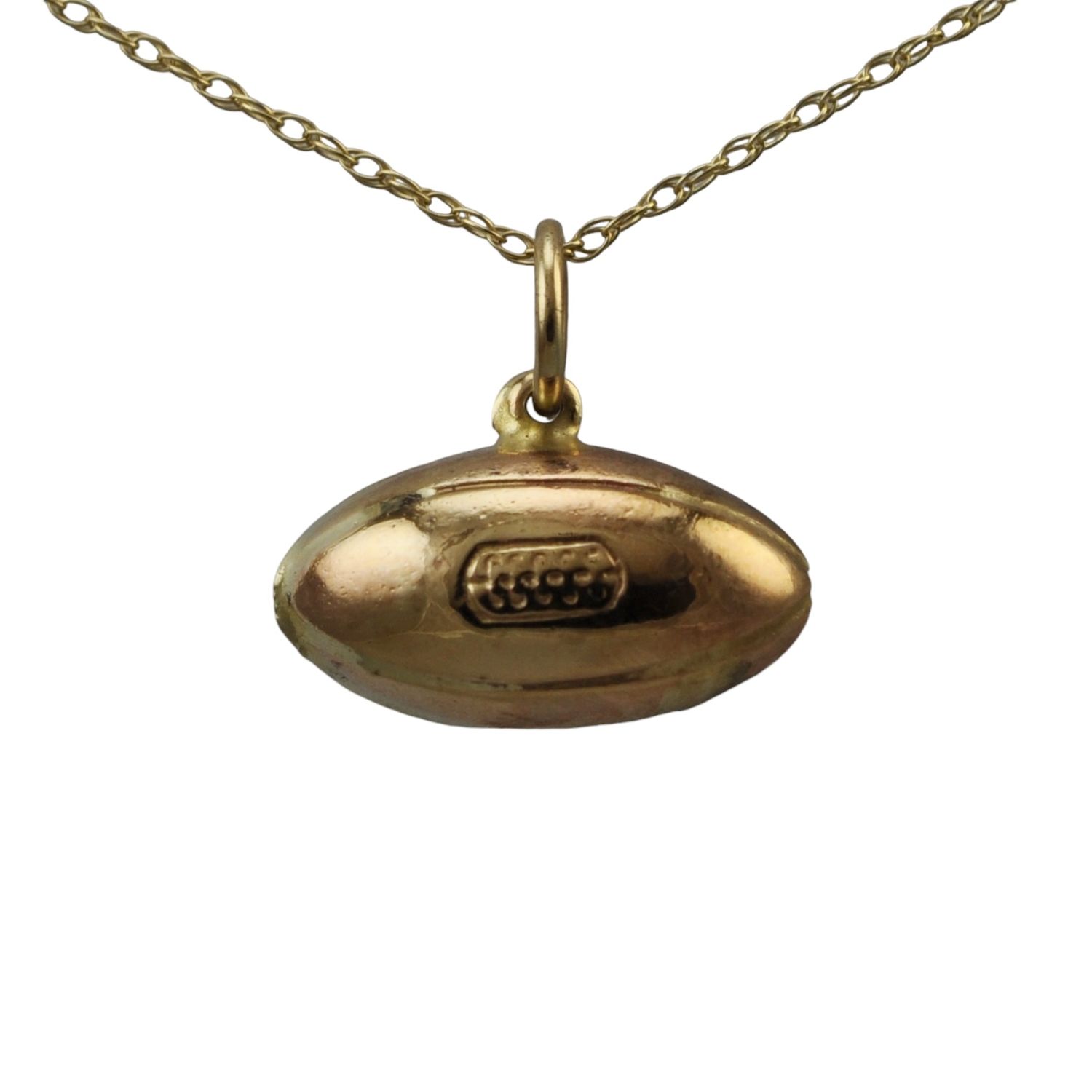 9ct Rugby Ball Charm