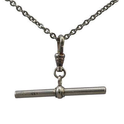 Sapphire Silver T-Bar