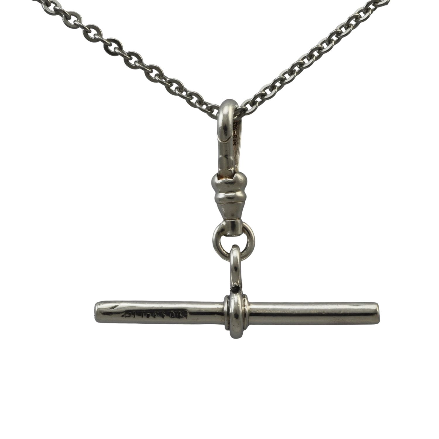 Antique diamond set T-bar.
