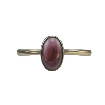 9ct Amethyst Solitaire Ring