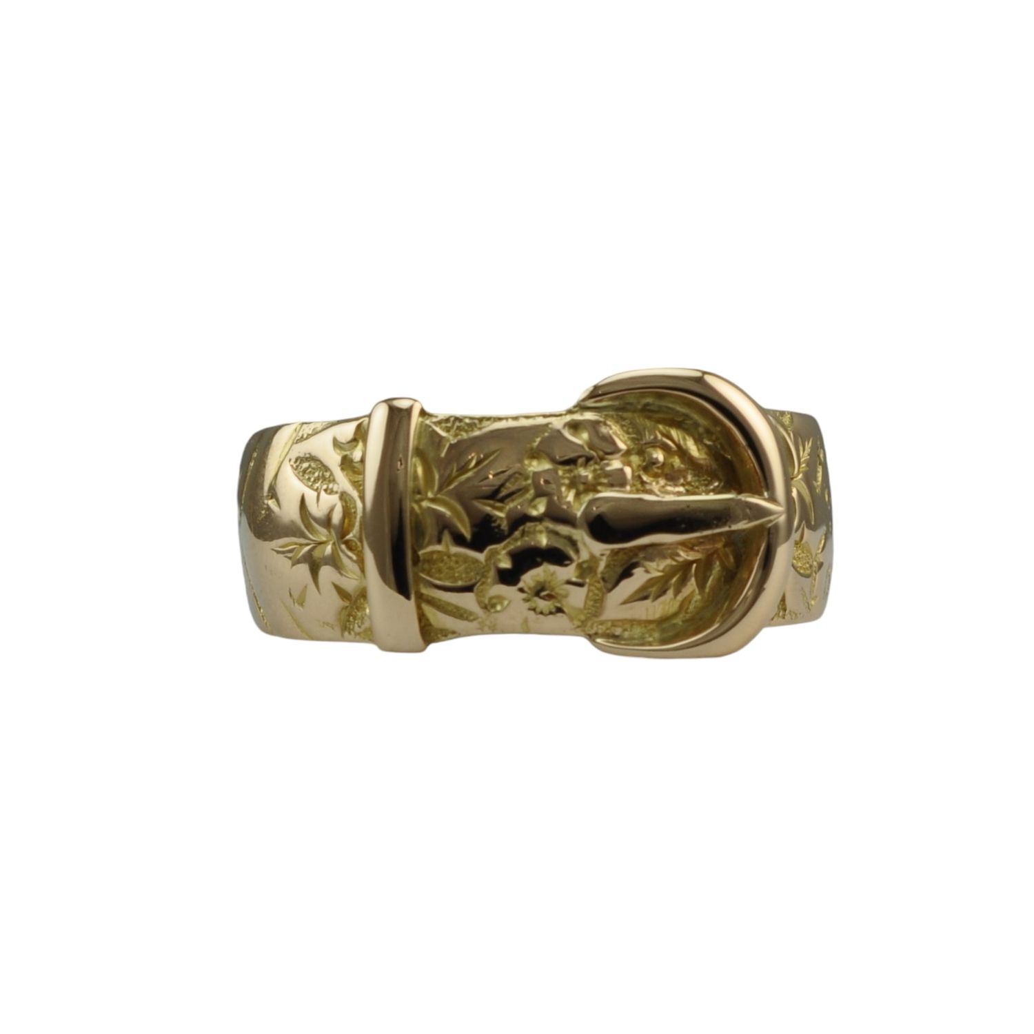 18ct Buckle Ring