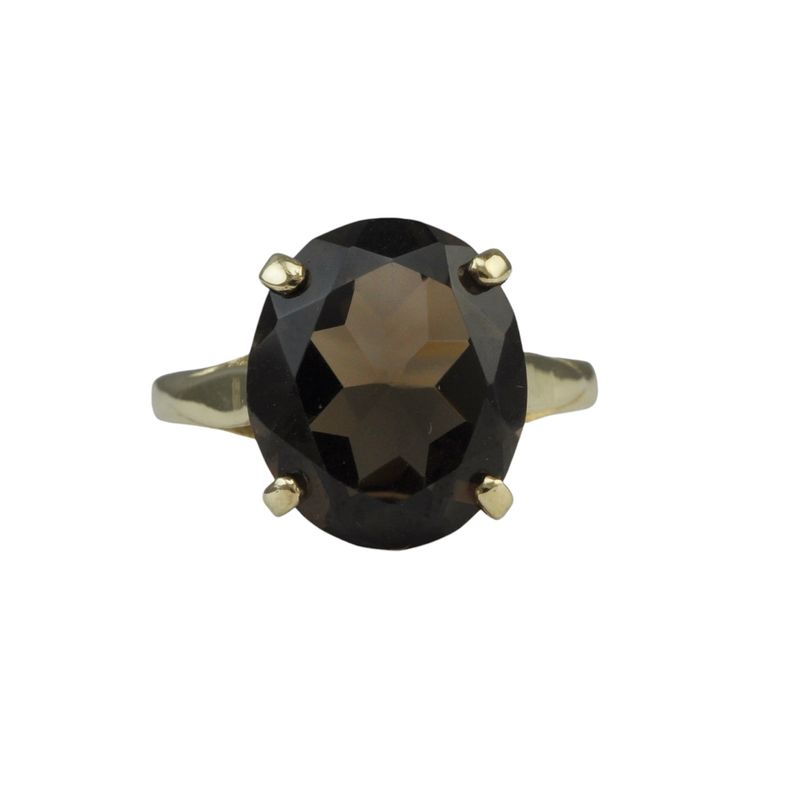 9ct Smokey Quartz Ring