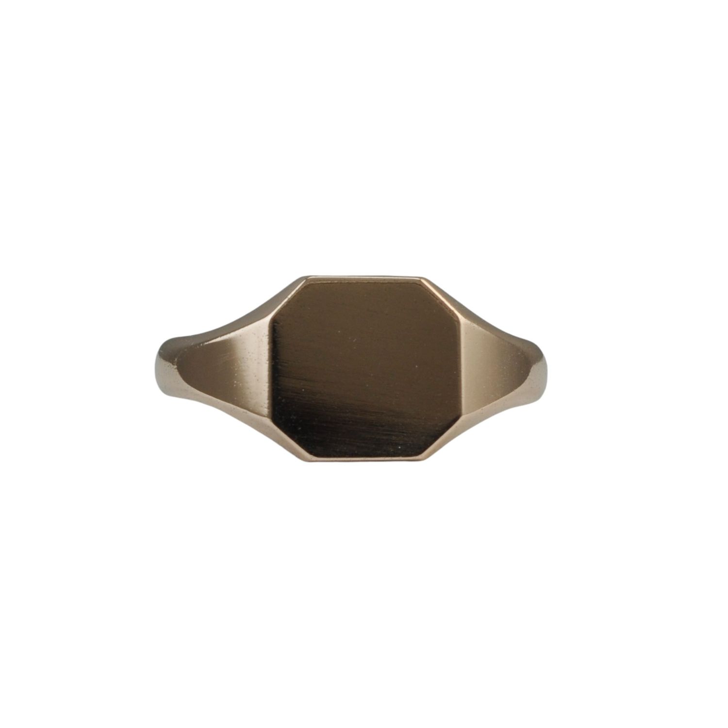 9ct Rose Gold Square Signet Ring