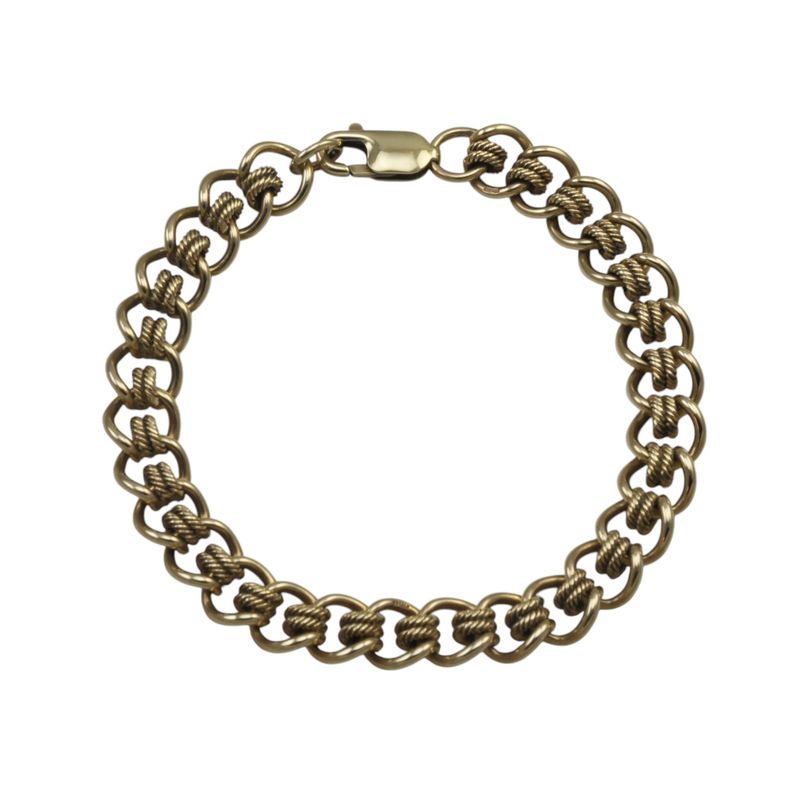 9ct Roller Ball Inspired Bracelet