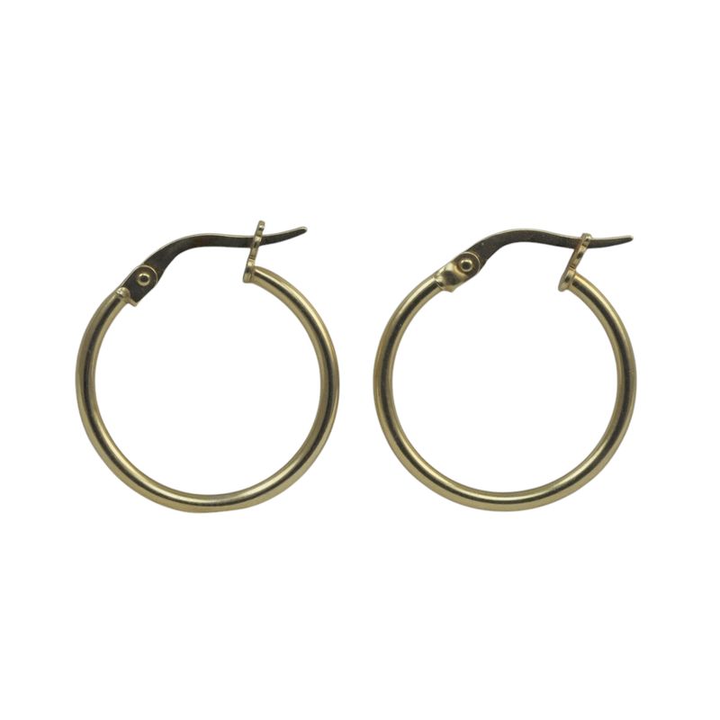 9ct Mini Hollow Hoop Earrings - SOLD