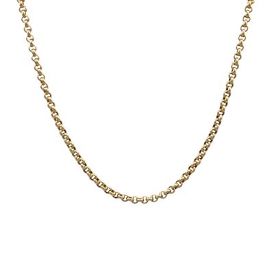 9ct 15.5 Inch Belcher Chain