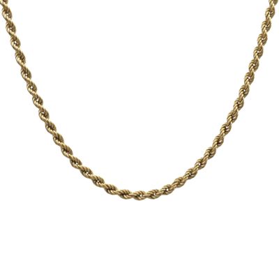 9ct 1980s Rope Chain - SOLD