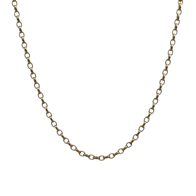 9ct Gold Oval Belcher Chain