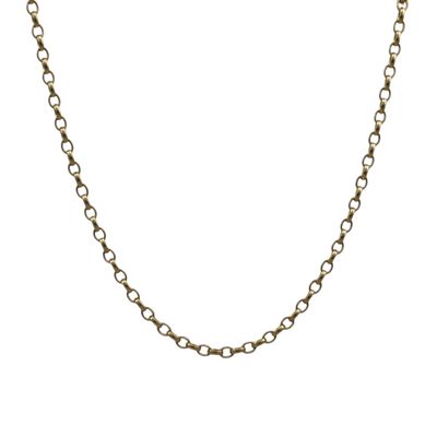 9ct Gold Oval Belcher Chain