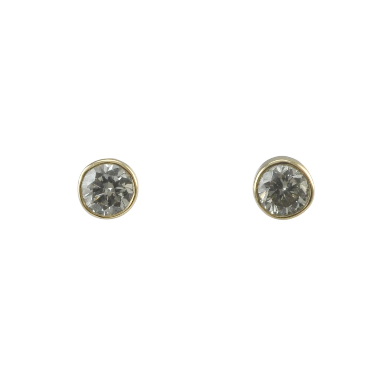 9ct Gold Diamond Studs