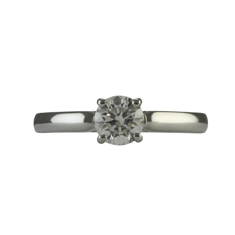 Platinum Lab Grown Diamond Engagement Ring