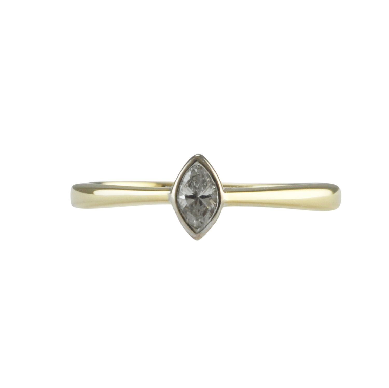 Marquise Diamond Engagement Ring
