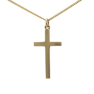9ct Gold Cross Pendant