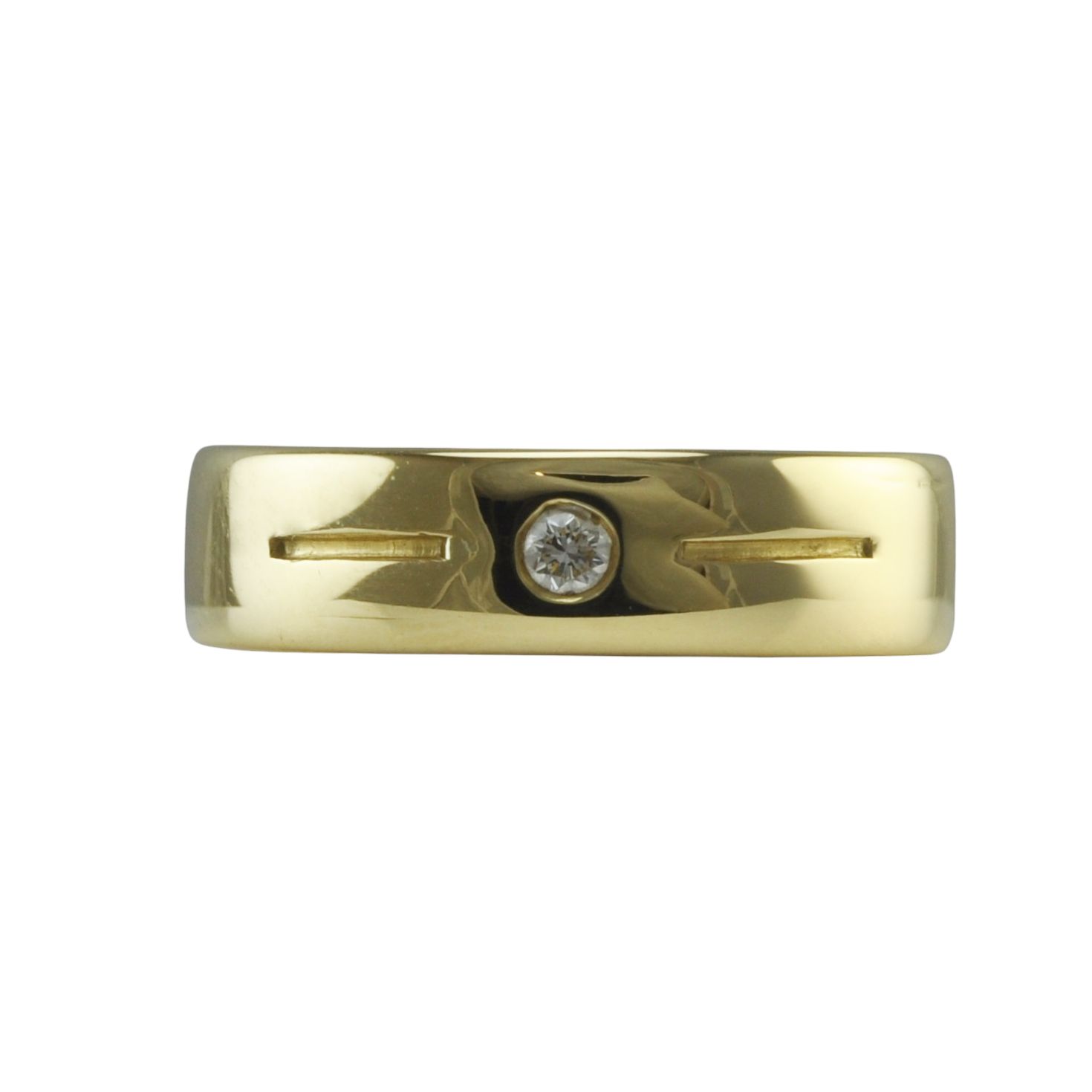 18ct and Diamond Wedding Ring