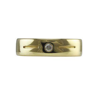18ct and Diamond Wedding Ring