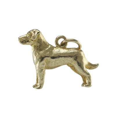 9ct Gold Labrador Charm - SOLD