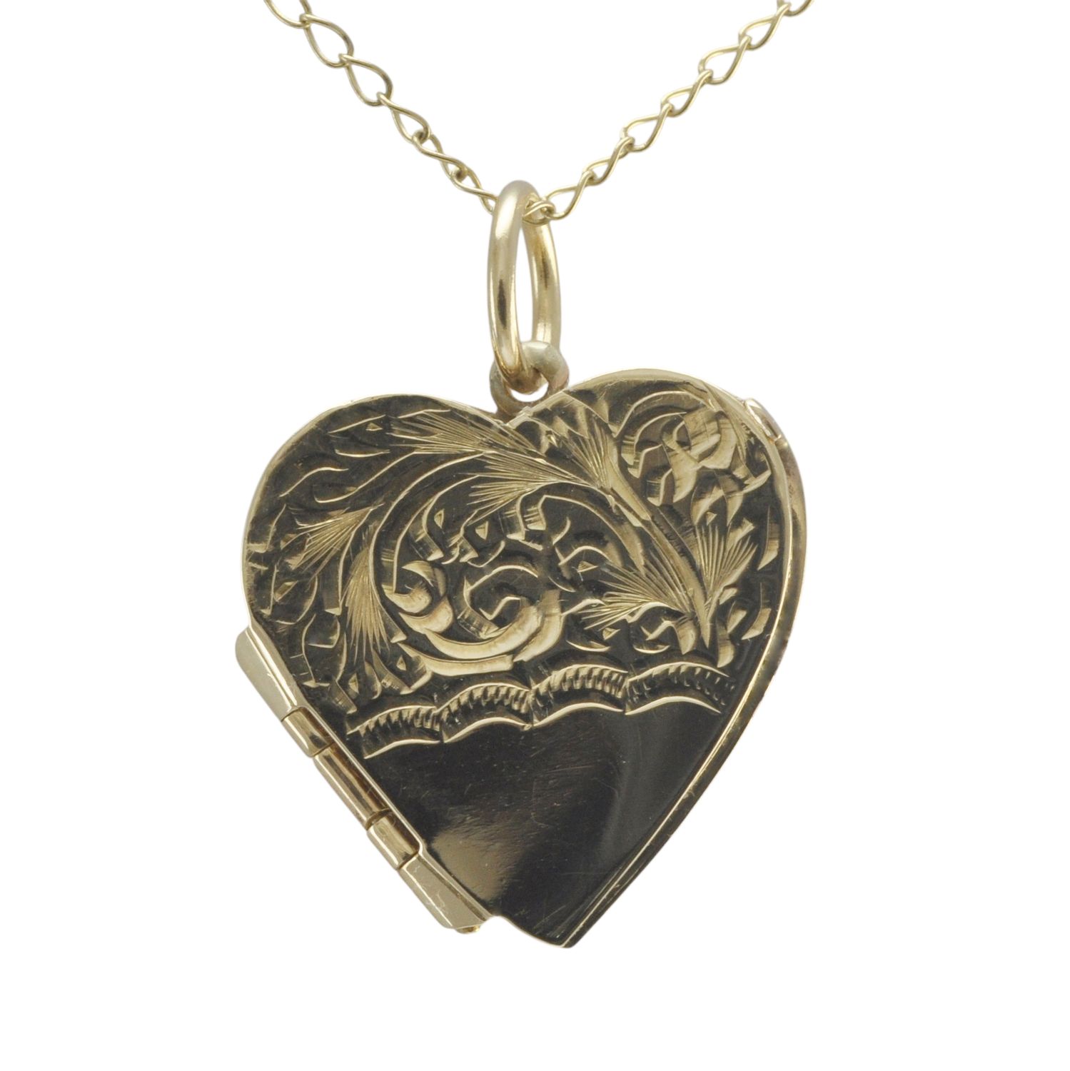 9ct Vintage Heart Locket