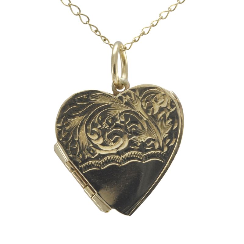 9ct Vintage Heart Locket