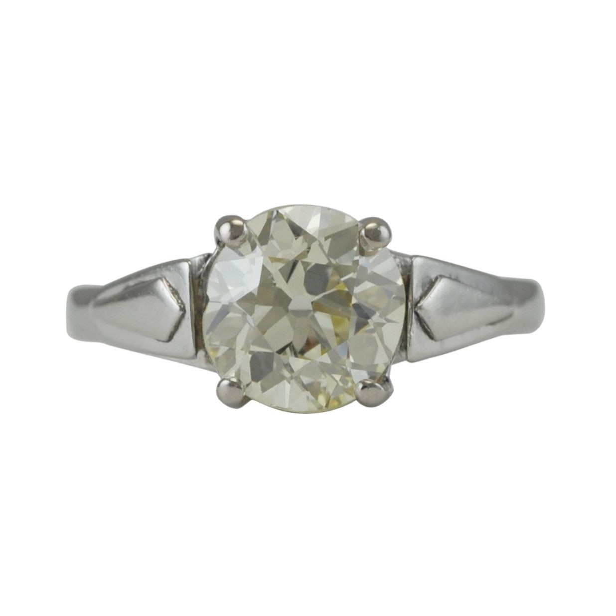 Art Deco Diamond Engagement Ring