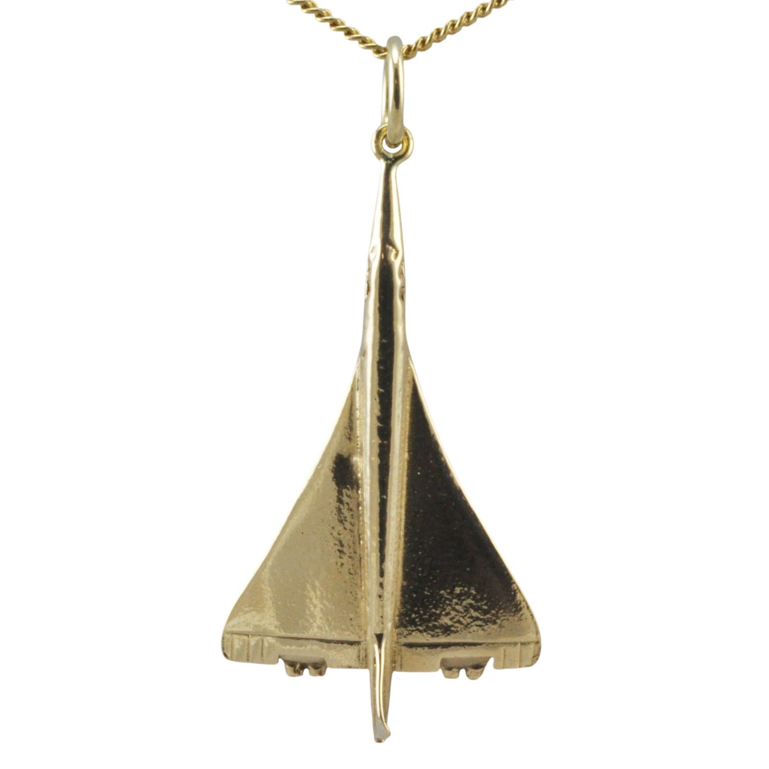 9ct Gold Concorde Plane