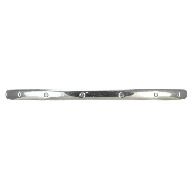 18ct White Gold Diamond Bangle