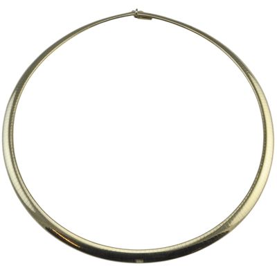 18ct Gold Omega Link Collar Necklace