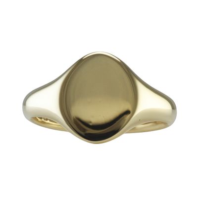 9ct Oxford Signet Ring