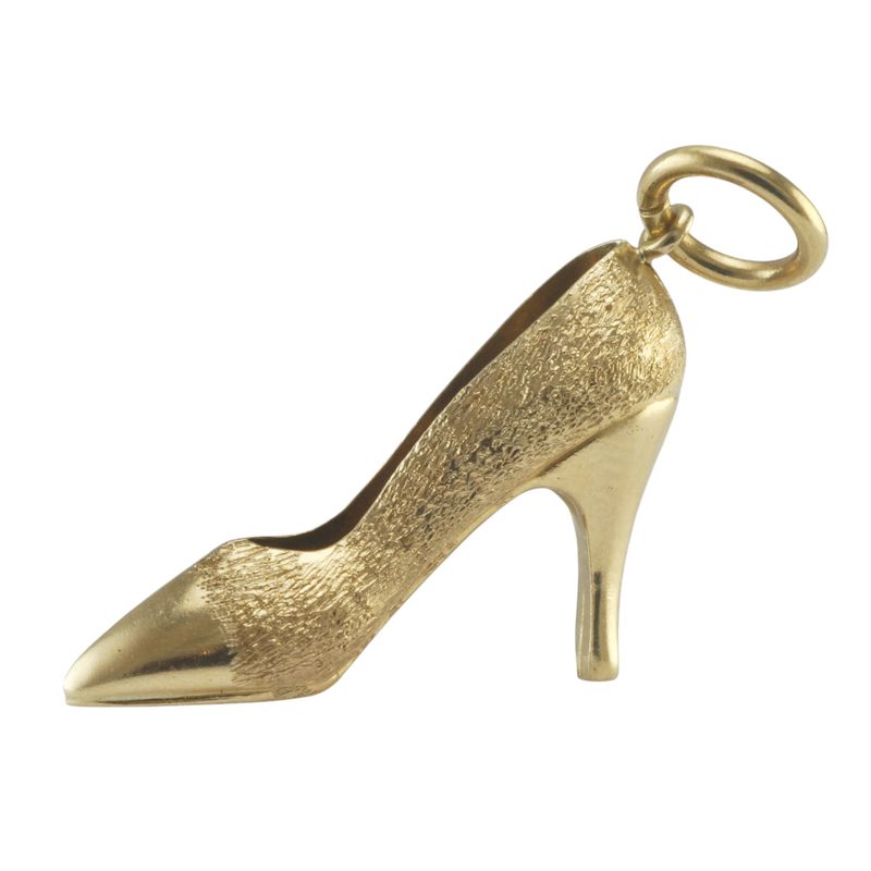 9ct Gold High Heel Charm - SOLD
