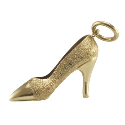 9ct Gold High Heel Charm