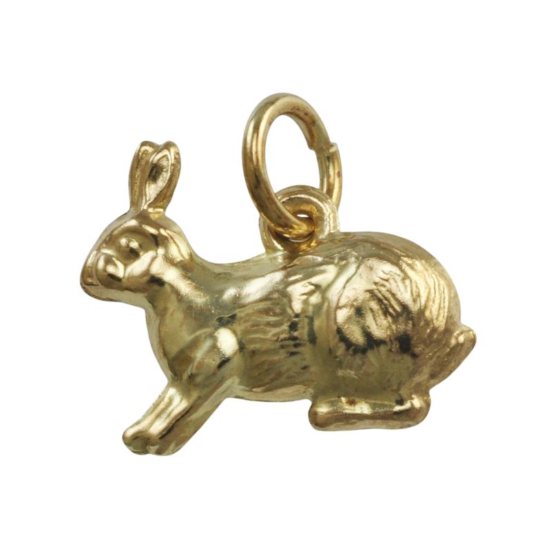 Vintage 9ct Gold Rabbit Charm