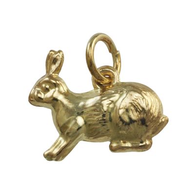 Vintage 9ct Gold Rabbit Charm