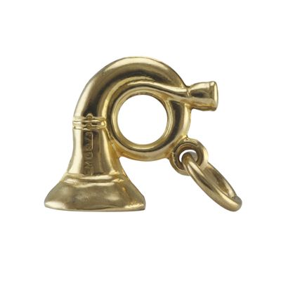 9ct Gold French Horn - SOLD