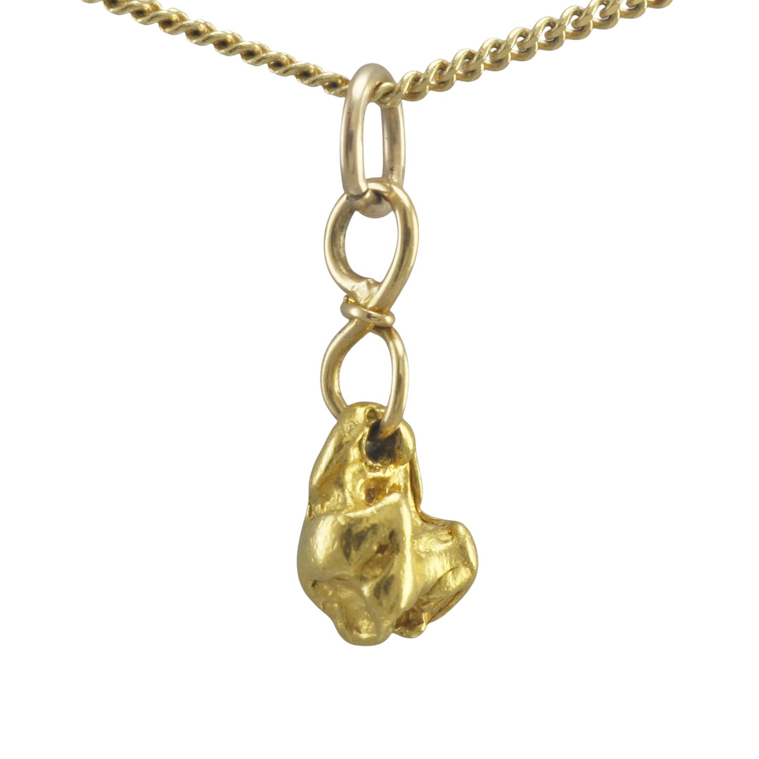 High Carat Nugget Pendant