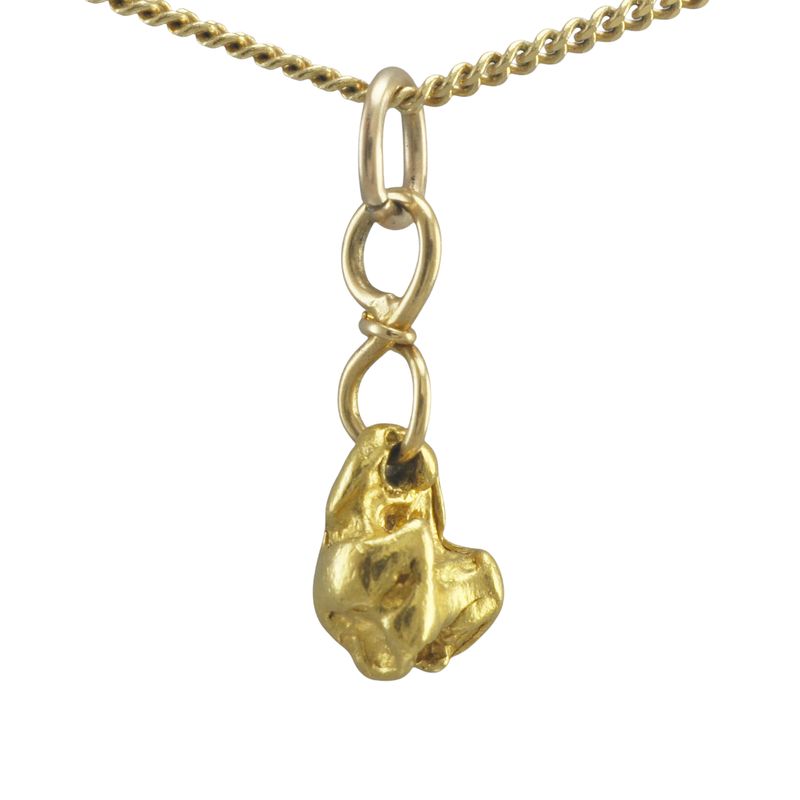 High Carat Nugget Pendant