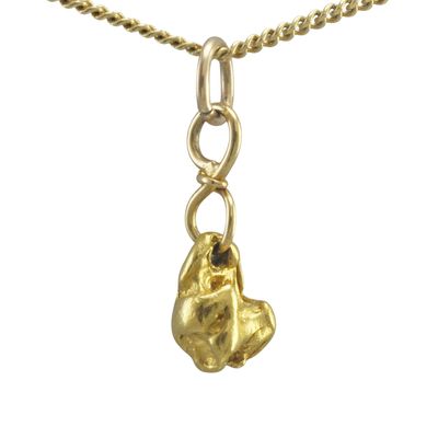 High Carat Nugget Pendant