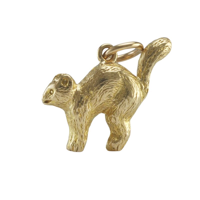 9ct Gold Skunk Charm