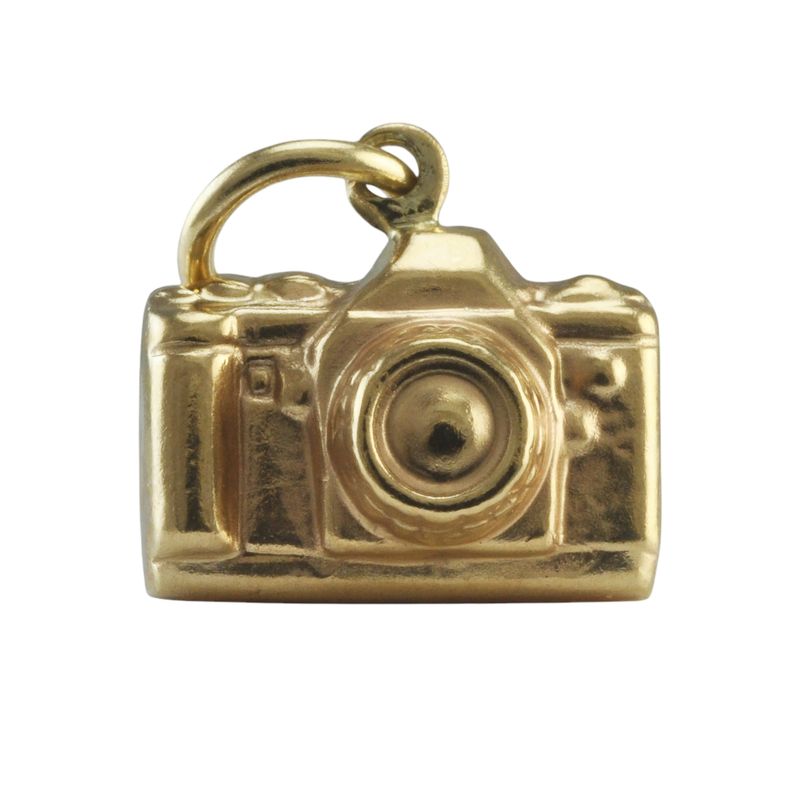 9ct Gold Film Picture Camera