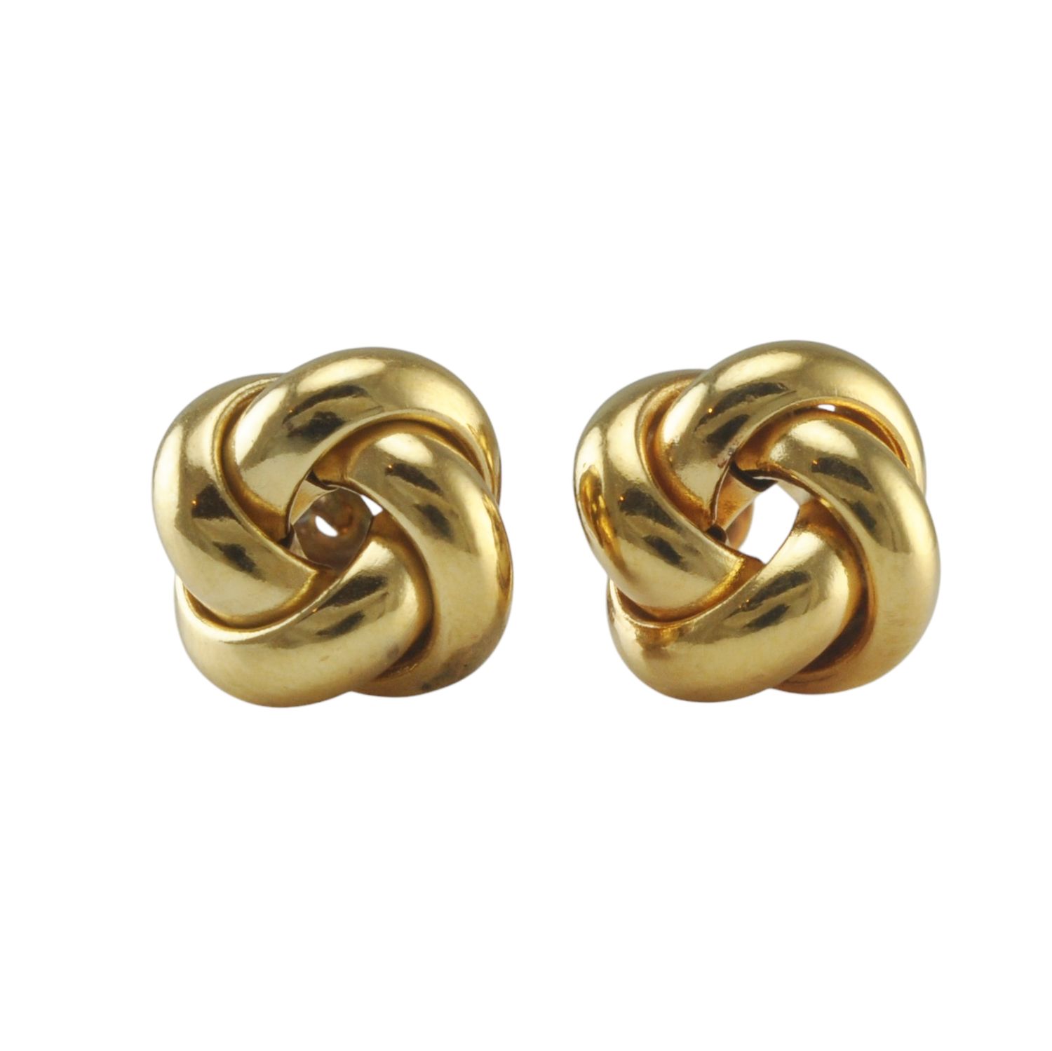 9ct Gold Knot Earrings