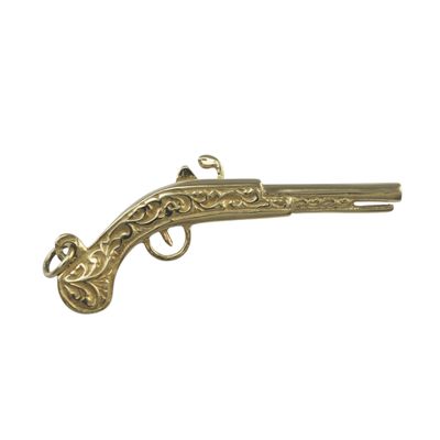 9ct Gold Musket Pistol Charm