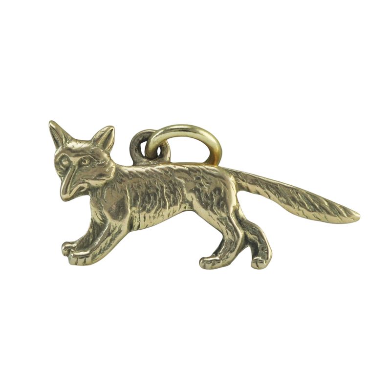 9ct Gold Fox Charm