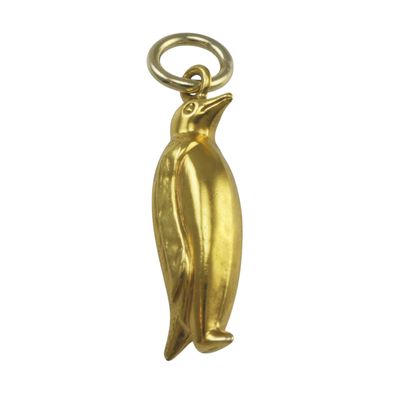 9ct Gold Penguin Charm
