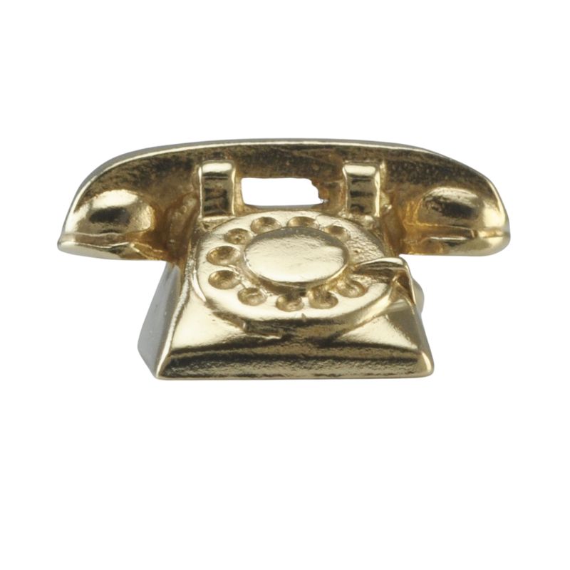 9ct Gold Telephone Charm