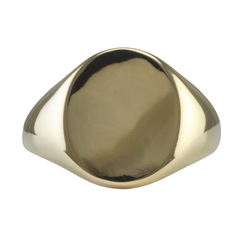 Heavy 9ct Gold Oxford Signet